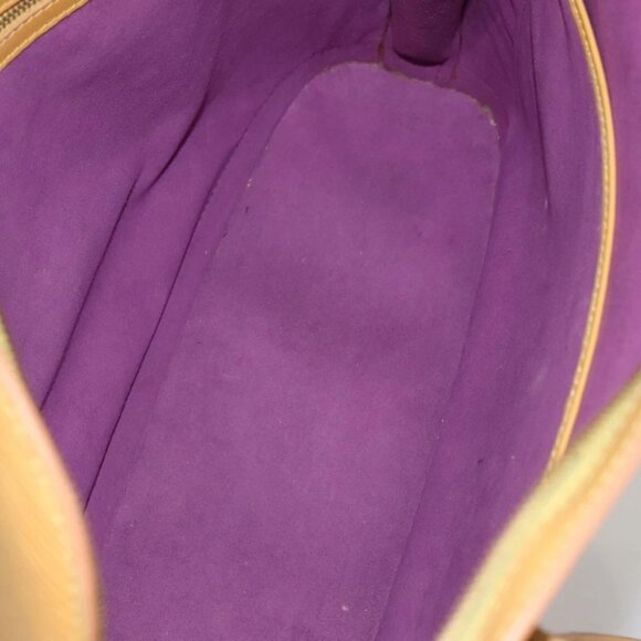 LOUIS VUITTON Epi Lussac Shoulder Bag Yellow - Picture 13 of 15